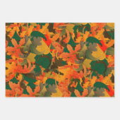 Fallende Blätter Muster für Herbst (Vorderseite 3)