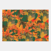 Fallende Blätter Muster für Herbst (Vorderseite)