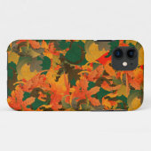 Fallende Blätter Muster für Herbst Case-Mate iPhone Hülle (Rückseite (Horizontal))