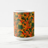 Fallende Blätter Muster für Herbst Kaffeetasse (Mittel)