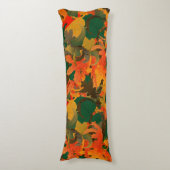 Fallende Blätter Muster für Herbst Seitenschläferkissen (Vorderseite Vertikal)