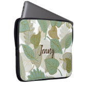 Fallende Blätter Notebook-Sieb Laptopschutzhülle (Vorne Rechts)