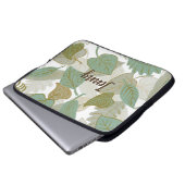 Fallende Blätter Notebook-Sieb Laptopschutzhülle (Vorne Knopf)