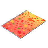 Fallende Blätter Notizblock (Linke Seite)