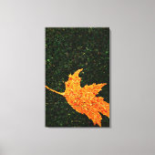 Fallende Blätter Ölgemälde gezackte Canvas drucken Leinwanddruck (Vorderseite)