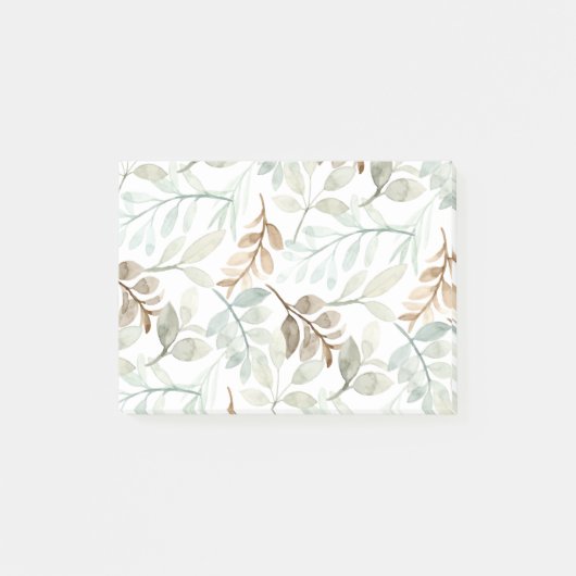 Fallende Blätter Post-it Klebezettel (Vorderseite)