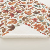 Fallende Blätter Sherpadecke (3/4)