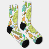 Fallende Blätter Socken (Rechts)