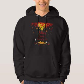 Fallende Blätter Steigende Spirituosen Farbenfrohe Hoodie