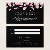 Fallende Blätter Terminkarte (Vorne & Hinten)