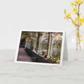 Fallende Blüten-Karte Karte (Gelbe Blume)