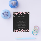 Fallende Blütenblätter Flyer (Einzeln)