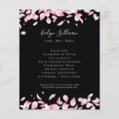 Fallende Blütenblätter Flyer (Vorne)