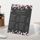 Fallende Blütenpreisliste Sockelschild (In SItu)