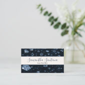 Fallende Diamanten Visitenkarte (Stehend Vorderseite)