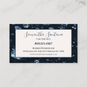 Fallende Diamanten Visitenkarte (Rückseite)