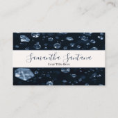 Fallende Diamanten Visitenkarte (Vorderseite)
