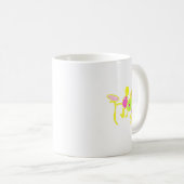 Fallende Doodles-Kind Zeichnend Kaffeetasse (VorderseiteRechts)