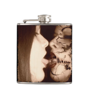 Fallende Embrase Flachmann