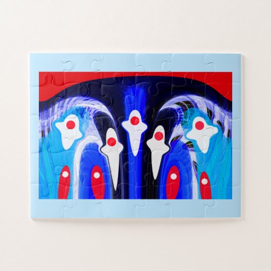 Fallende Engel Puzzle (Horizontal)