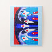 Fallende Engel Puzzle (Vertikal)