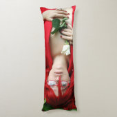 Fallende Erinnerung an die Dinge der Vergangenheit Seitenschläferkissen (Rückseite (Vertikal))