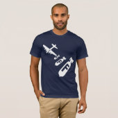 Fallende f-Bomben T-Shirt (Vorne ganz)