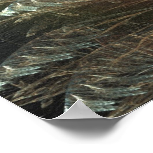 Fallende Feathers Poster (Ecke)