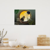 Fallende Feathers Poster (Küche)