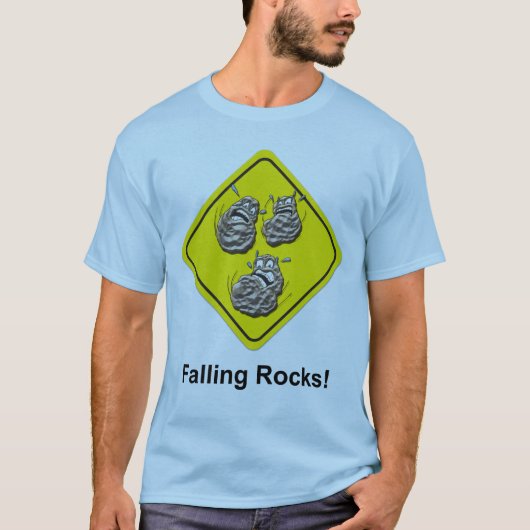 Fallende Felsen! T-Shirt (Vorderseite)