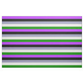 Fallende Flagge für Genderqueer Stoff (Fat Quarter (45,7 x 55,9 cm))