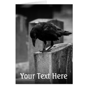 Fallende Friedhof-Crow