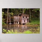 Fallende Frühjahrsmühle Poster (Vorne)
