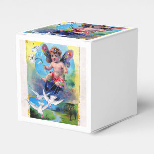 Fallende Frühjahrszeit Fairy Geschenkschachtel