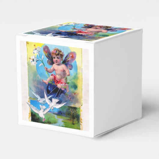 Fallende Frühjahrszeit Fairy Geschenkschachtel (Vorderseite)