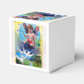 Fallende Frühjahrszeit Fairy Geschenkschachtel (Rückseite)