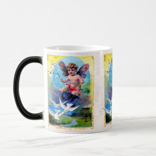 Fallende Frühjahrszeit Fairy Verwandlungstasse (Links)