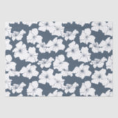 Fallende für Kamelien - Marine Seidenpapier (Vorderseite)