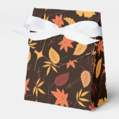 Fallende Geschenkboxen im Herbst Geschenkschachtel (Vorderseite)