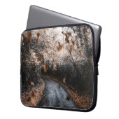 FALLENDE GETROCKNETE BLÄTTER LAPTOPSCHUTZHÜLLE (Vorderseite Links)