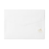 Fallende Gold Ginkgo Blätter Wraparound Label (Rückseite)