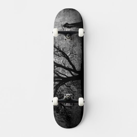 Fallende Grenzen zwischen der ursprünglichen Kunst Skateboard (Vorderseite)