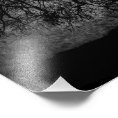 Fallende grimmige Sensenmann Urkunst Grenzen zwisc Fotodruck (Ecke)