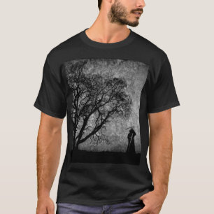 Fallende grimmige Sensenmann Urkunst Grenzen zwisc T-Shirt