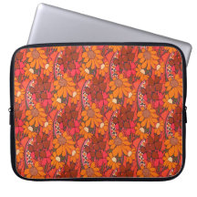 Fallende Groovy Blumen