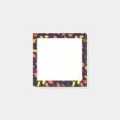 Fallende Herbst verlässt Gerahmte Post it Notes Post-it Klebezettel (Vorderseite)