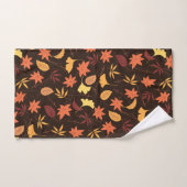Fallende Herbstblätter - Badhandtuch Set (Handtuch)