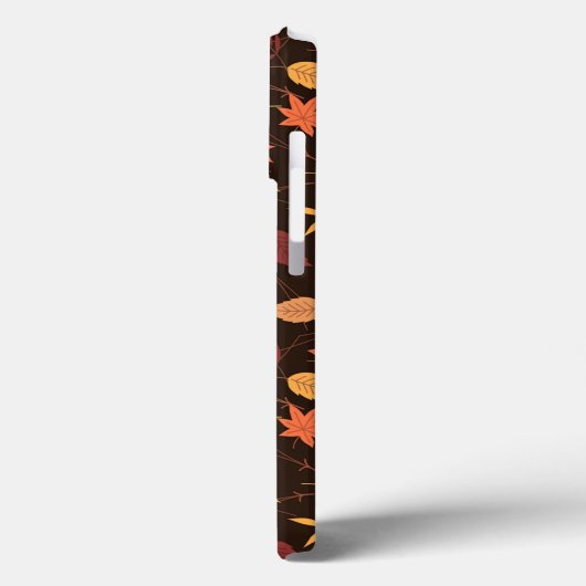 Fallende Herbstgänge - Schöne Jahreszeit Case-Mate iPhone Hülle (Rückseite / Links)