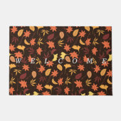 Fallende Herbstleaves Doormat - Willkommen Fußmatte (Vorderseite)