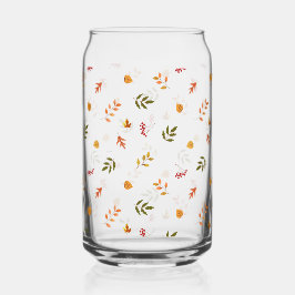 Fallende Herbstrückgänge Dosenglas